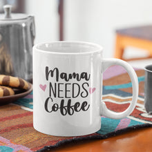 Mama Needs Coffee Personalised Square Mug for Mum | Mother's Day Gift Idea