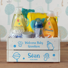 Personalised Newborn Crate, Gift Ideas for Newborn Baby