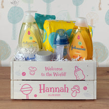 Personalised Newborn Crate, Gift Ideas for Newborn Baby