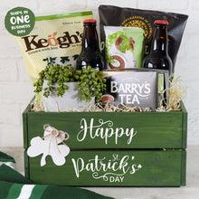 Wooden Happy St. Patrick's Day Crate