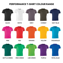 Personalised High Performance Tshirts with your Logo