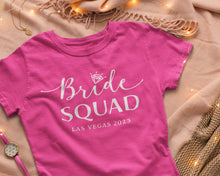 Hen Party Elegant Style Personalised T-shirts, Bachelorette Party Apparel, Bridal Party Personalised Gifts