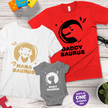 Dinosaur Theme 2023 Family Matching T-shirts