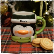 Personalised Christmas Character Mugs – Reindeer, Santa, Penguin & Snowman