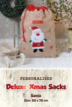 Personalised Vintage Christmas Present Sack