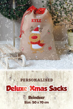 Personalised Vintage Christmas Present Sack