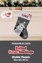 Knitted Personalised Christmas Stockings