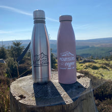 'Mountains and Coffee - count me in ...' Personalised thermal Bottles