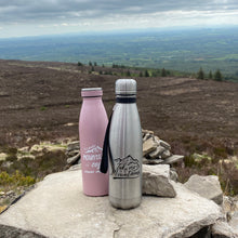 'Mountains and Coffee - count me in ...' Personalised thermal Bottles