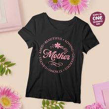 'Kind, Beautiful, Loving...' T-shirt for Mother's Day