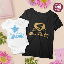 'Supermom and her Sidekicks' Matching Design Apparel