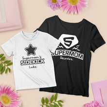 'Supermom and her Sidekicks' Matching Design Apparel