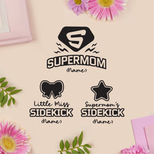 'Supermom and her Sidekicks' Matching Design Apparel