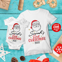 Child's First Christmas Personalised Matching Apparel