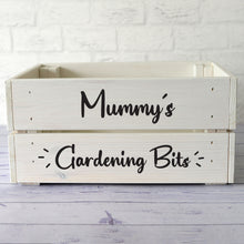 Personalised Wooden Home Gardening Crate - perfect gift for Mother's Day, Birthday, Anniversary