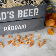 Personalised Wooden Beer Lover's Crate