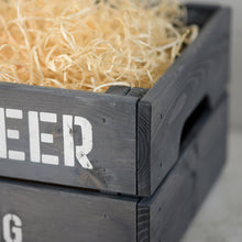 Personalised Wooden Beer Lover's Crate