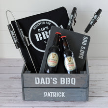 Personalised Wooden BBQ Lover's Crate