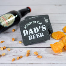 Personalised Stone Beer Coaster