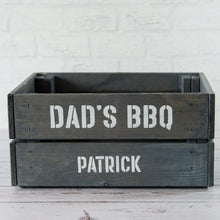 Personalised Wooden BBQ Lover's Crate