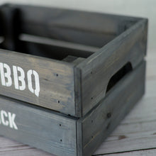 Personalised Wooden BBQ Lover's Crate