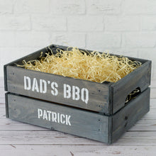 Personalised Wooden BBQ Lover's Crate