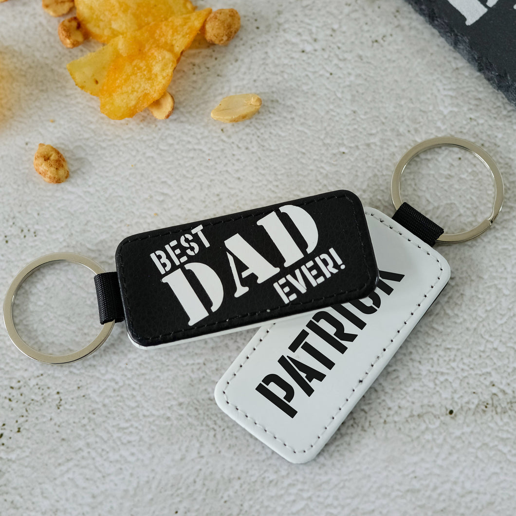 Personalised Keyrings for Dad's Day