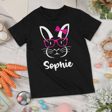 'Easter Bunny with Colourful Glasses' Onesies and T-Shirts