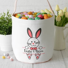 Personalised Easter Egg Hunt Basket with Free Egg Hunt Certificate