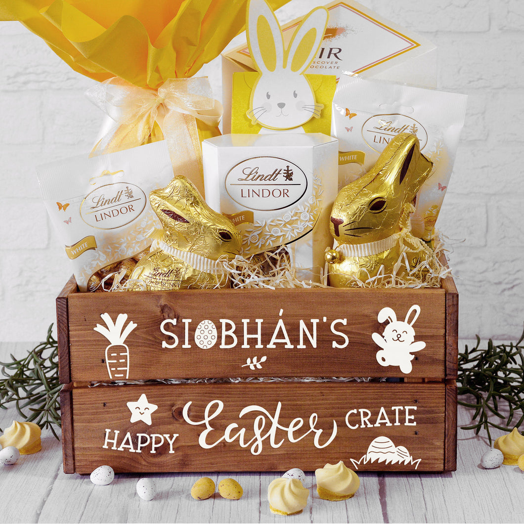 Personalised Happy Easter Crate