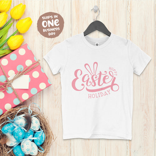 'Hoppy Easter Holiday' Family T-Shirts
