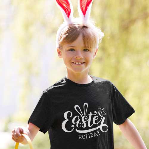 'Hoppy Easter Holiday' Family T-Shirts