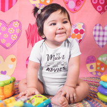 Baby Short Sleeve Bodysuits with Cute Funny Quotes