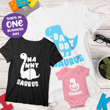 Dinosaur Theme Family Matching T-shirts