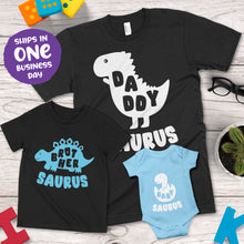 Dinosaur Theme Family Matching T-shirts