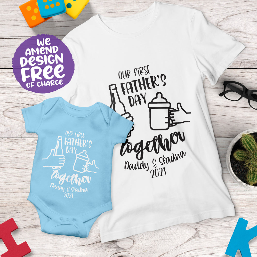 Father's day shirt and onesie best sale
