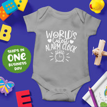 Baby Short Sleeve Bodysuits with Cute Funny Quotes