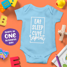 Baby Short Sleeve Bodysuits with Cute Funny Quotes