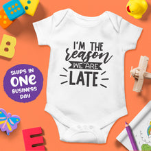 Baby Short Sleeve Bodysuits with Cute Funny Quotes