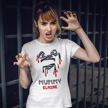 Mummy  Adult Halloween Theme Matching T-shirts