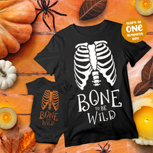 Bone to be Wild Halloween Theme T-shirts