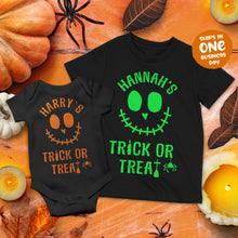 Trick or Treat Halloween Theme Personalised T-shirts