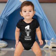 First Birthday Short Sleeve Bodysuits with Jungle Animals