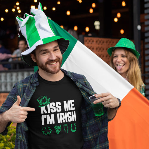 Kiss Me, I'm Irish St. Patrick's Day T-shirts