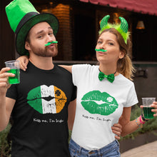 Kiss Me, I'm Irish Kissing Lips St. Patrick's Day T-shirts