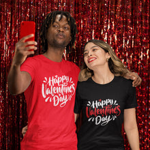 'Happy Valentine's Day' matching T-shirts