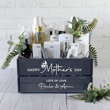Personalised Wooden Crate for Mother's Day