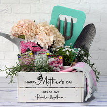 Personalised Wooden Crate for Mother's Day