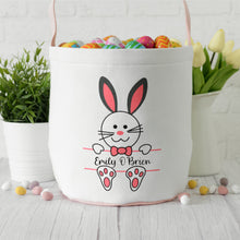 Personalised Easter Egg Hunt Basket with Free Egg Hunt Certificate