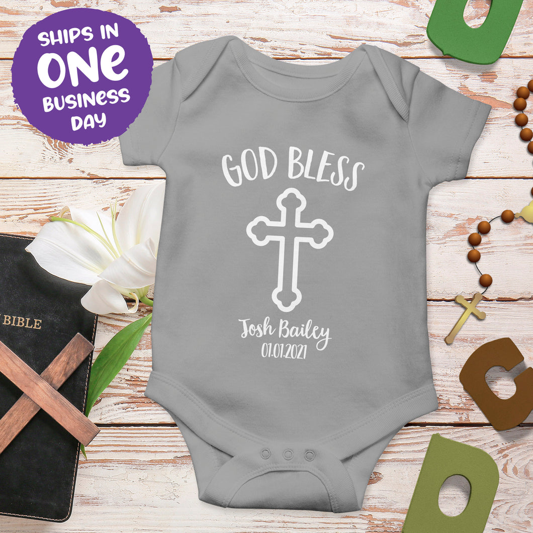 Christening onesie discount